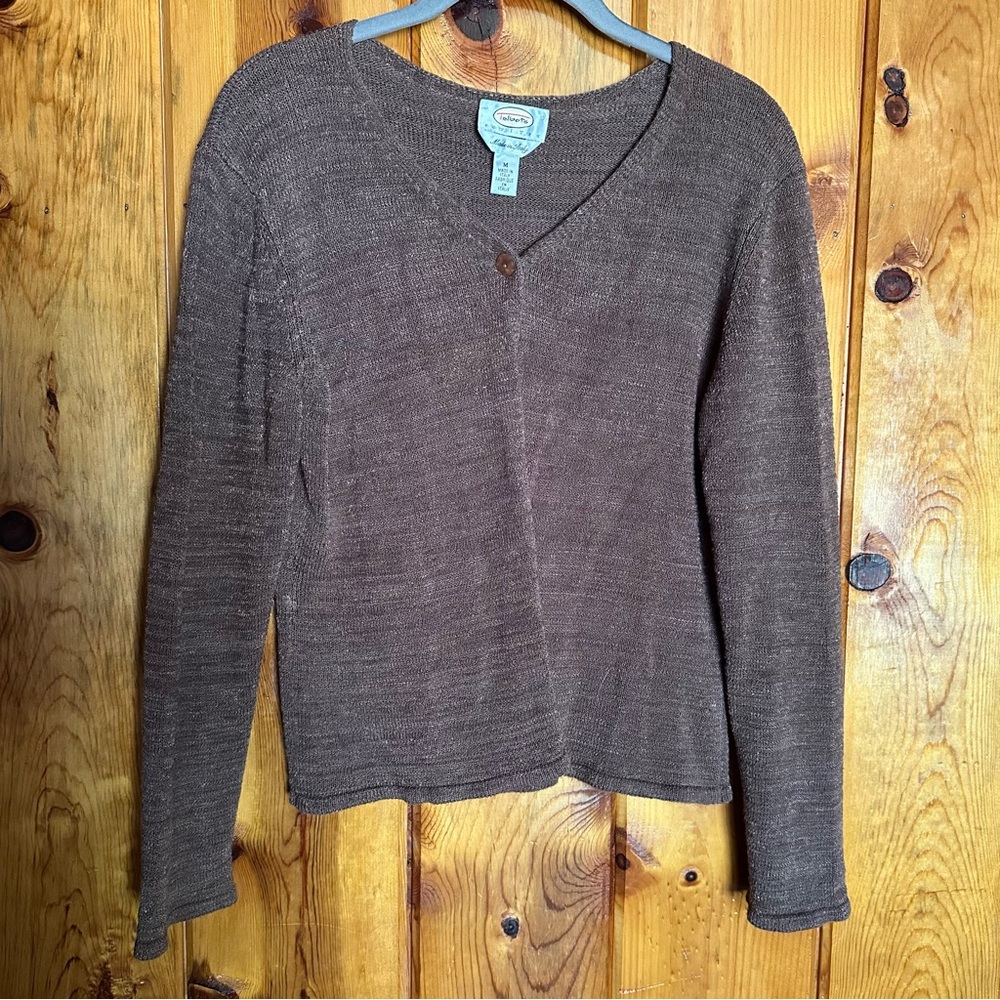 Talbots Single Button Cardigan - Picture 2 of 7